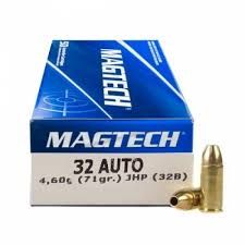 MAGTECH 7.65MM JHP(50)