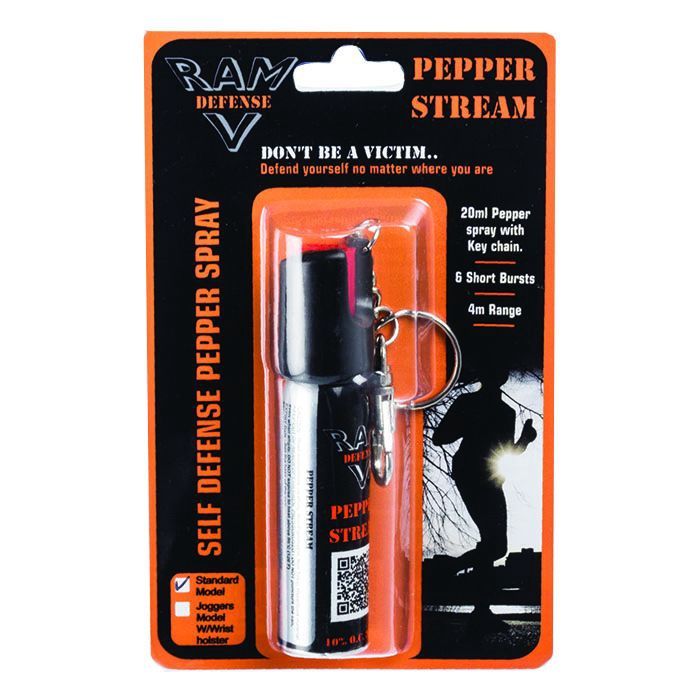 RAM DEFENSE PEPPER STREAM 20ML W/KEYRING