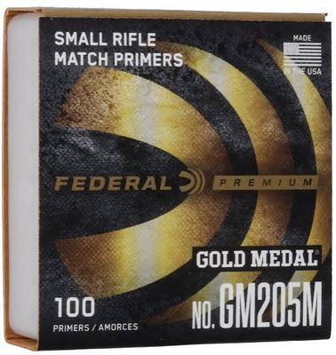 PRIMERS FEDERAL GM205M SMALL RIFLE P/100