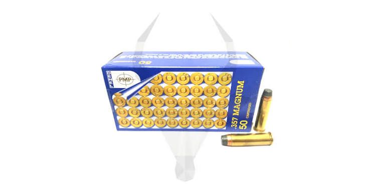 PMP AMMO 357 MAGNUM SJSP 10,24