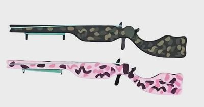 REKKIE ROER PINK EN GROEN