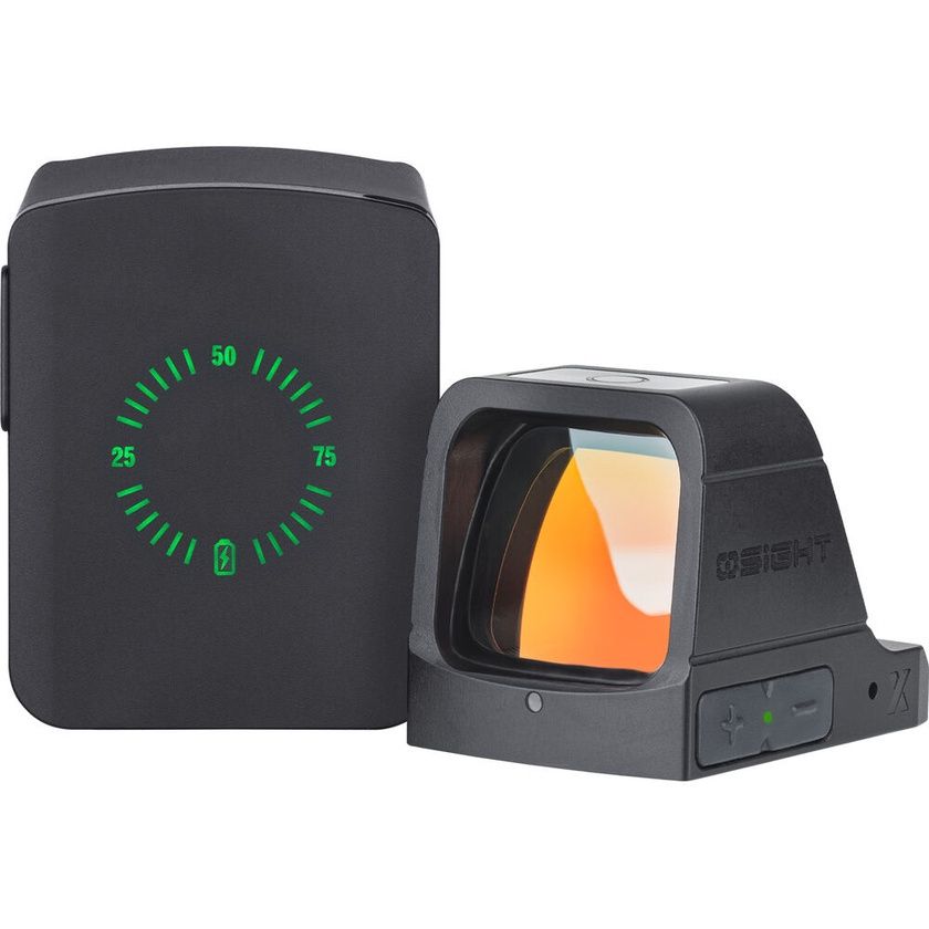 OLIGHT OSIGHT X REFLEX SIGHT - 3MOA DOT 32 MOA CIRCLE RED DOT (BLACK)