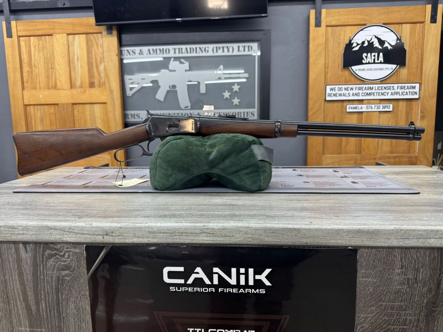 2ND HAND ROSSI PUMA LEVER ACTION 357 SN:K062016