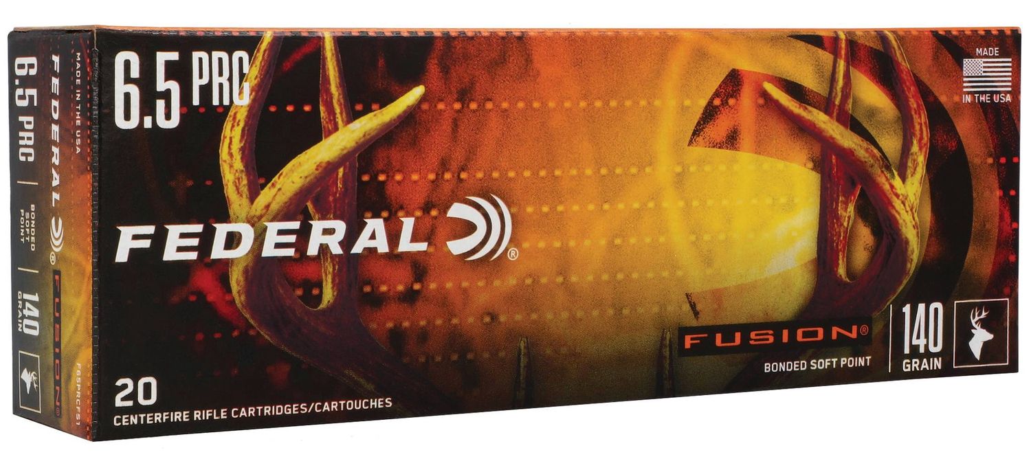 FEDERAL 6.5 PRC 140GR TIPPED FUSION 20