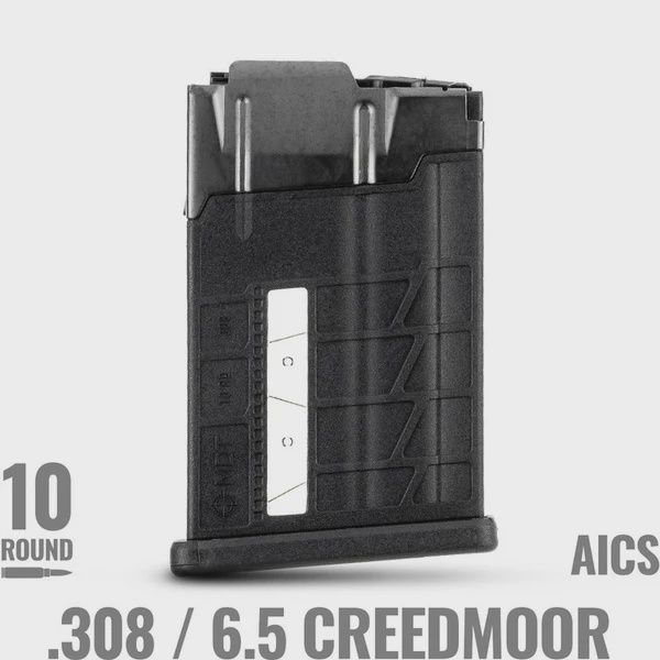 MDT POLY/METAL .308 10RND MAGAZINE BLK