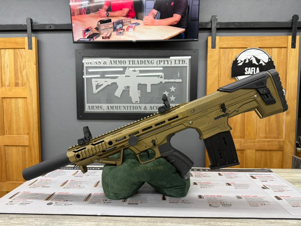 2ND HAND PANZER BULLPUP BURNT BRONZE SN:23/GN2/00012