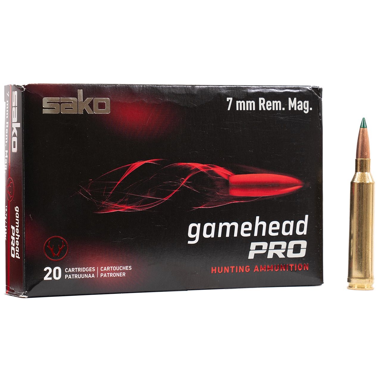 SAKO 7MM REM MAG GAMEHEAD PRO 165GR (20)