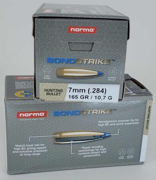 NORMA BULLETS 7MM 165GR BONDSTRIKE EXTR (100)