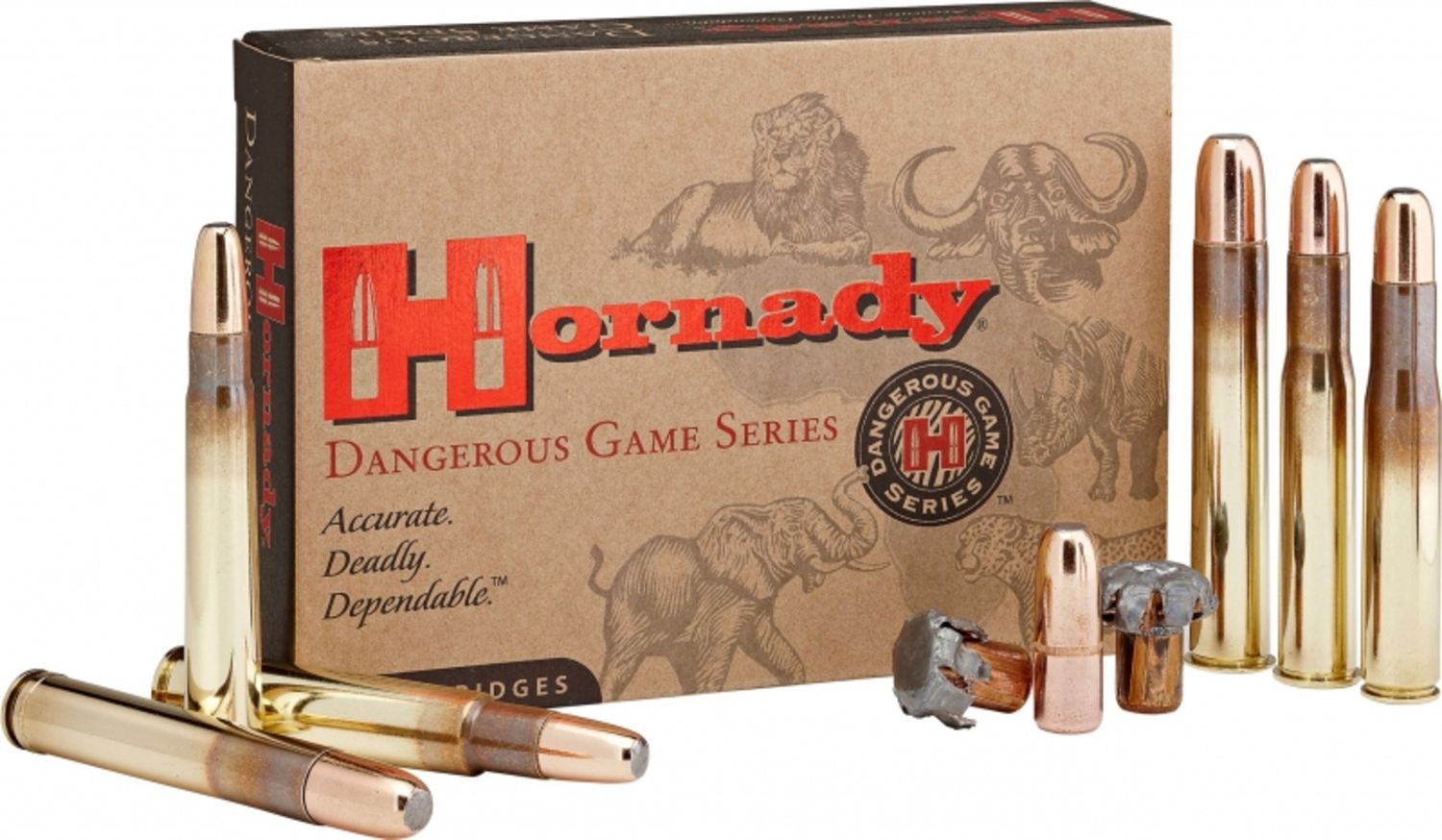 HORNADY AMMO 500 NITRO EX 570GR DGX-BONDED