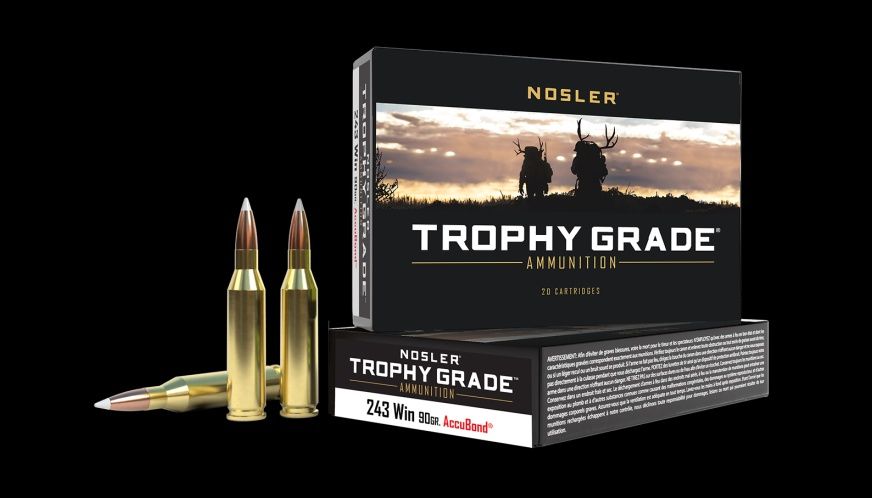 NOSLER AMMO 243WIN 90GR TG ACCUBOND (20)
