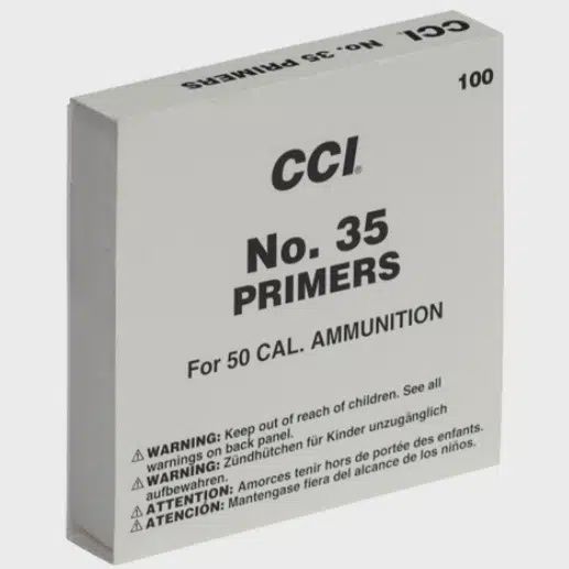 CCI PRIMER NO 35 NATO 50BMG X 100
