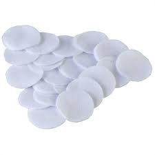 VELDT ROUND COTTON FLANNEL PATCHES 1 1/2"