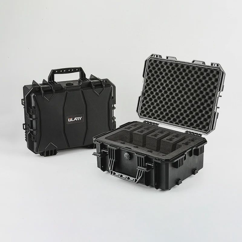 GLARY DELUX HANDGUN STORAGE CASE BLACK