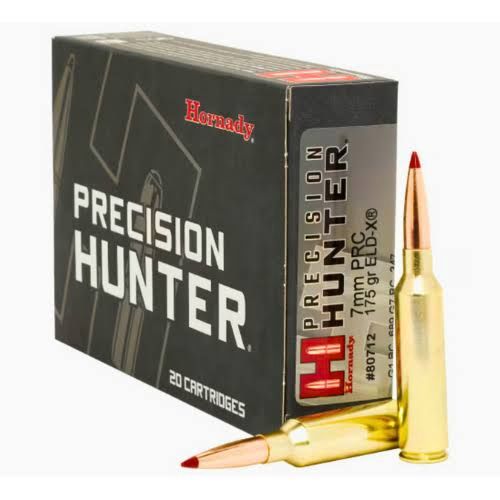 HORNADY AMMO 7MM PRC 175GR HORNADY ELD-X (100L)