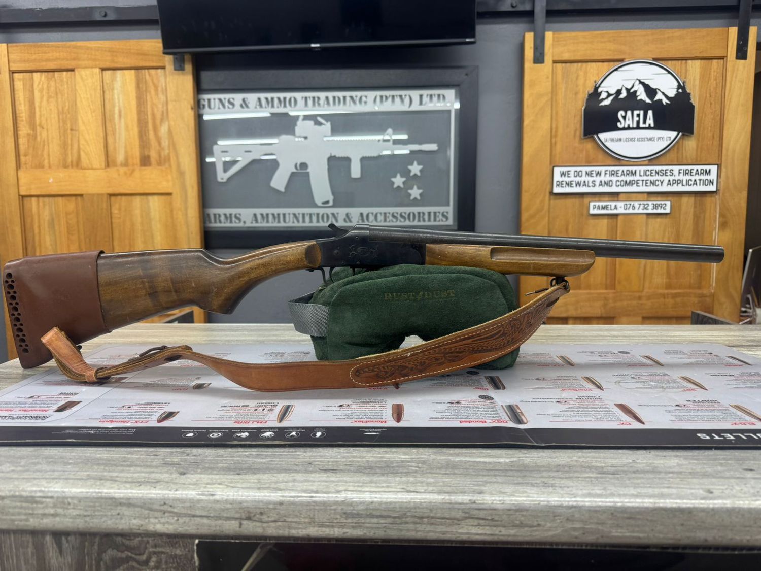 2ND HAND BOITO 12GA SHOTGUN SN: 924210