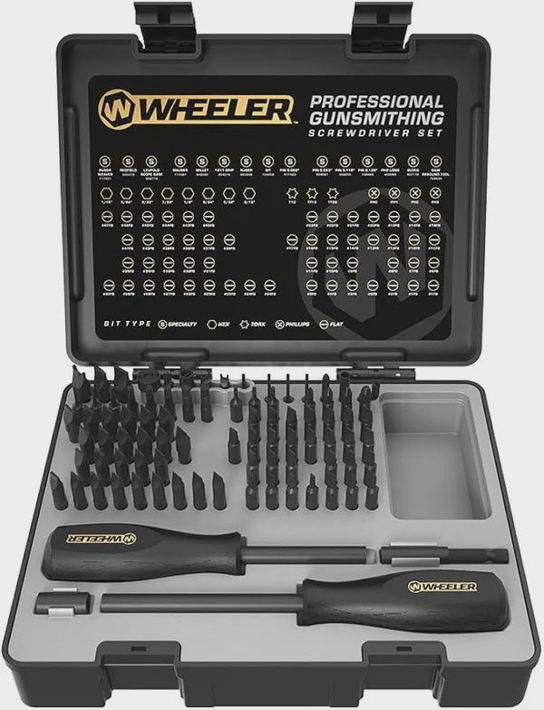WHEELER 89 PIECE PROFESSIONAL GUNSMITHING SCREWDRIVER SET