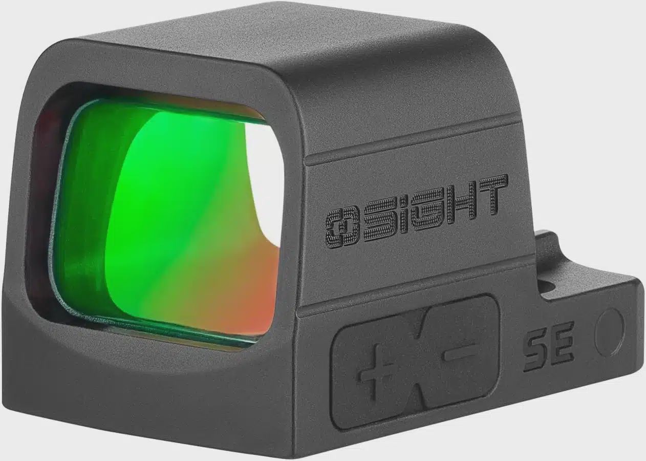 OSIGHT SE RMSc FOOTPRINT ENCLOSED RED DOT SIGHT WITH REPLACEABLE BATTERY