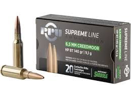 6.5MM CR SUPREME SMK HP BT 140GR (20)