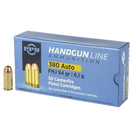 380 AUTO FMJ 94GR (50)