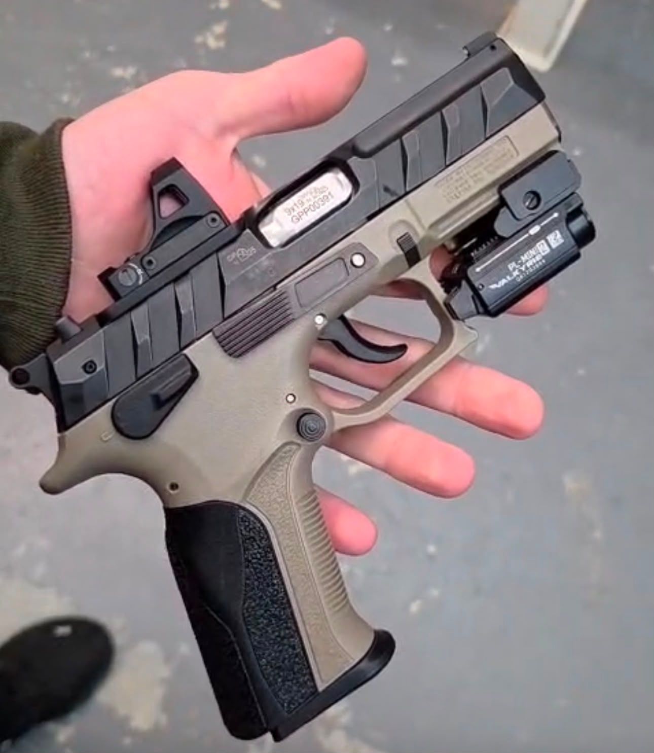 GRAND POWER PISTOL MK23 P1 9X19 DUAL