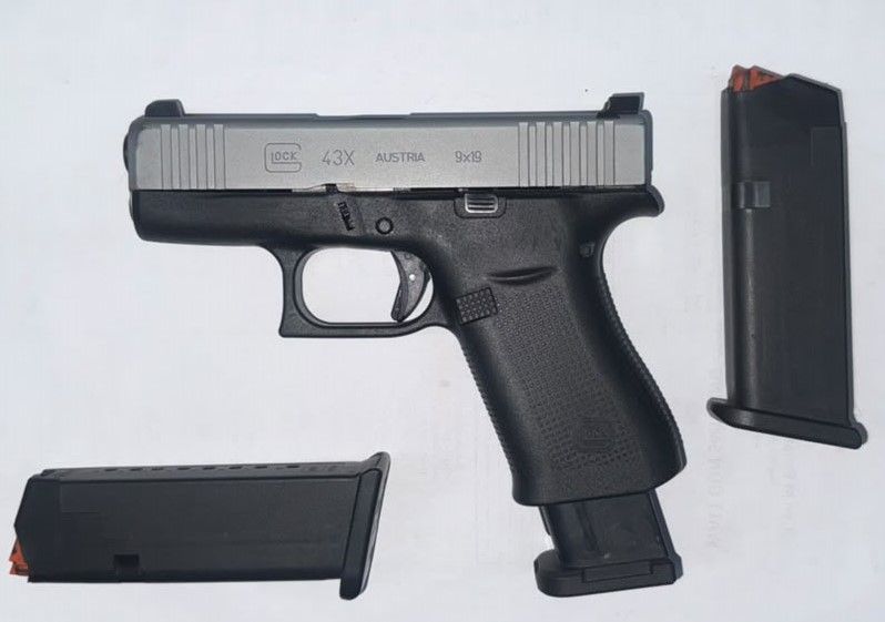 GLOCK 43X 2ND HAND SN : BLSV070