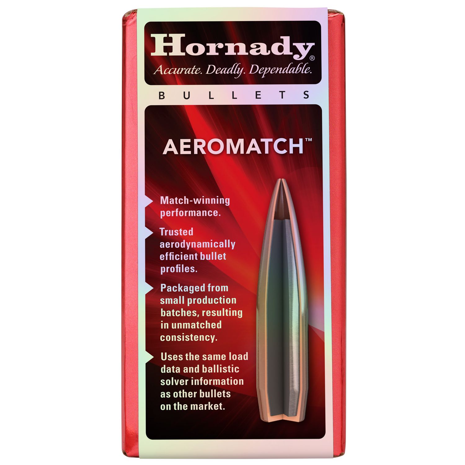 HORNADY 224 77GR HORNADY HPBT W/CANNELURE (100)