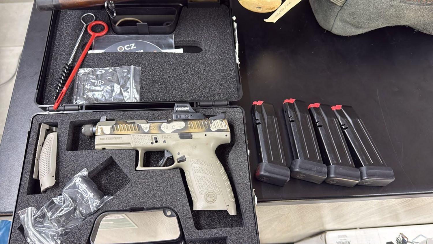 2ND HAND CZ P10C WITH THREADED BARREL SN-C549927