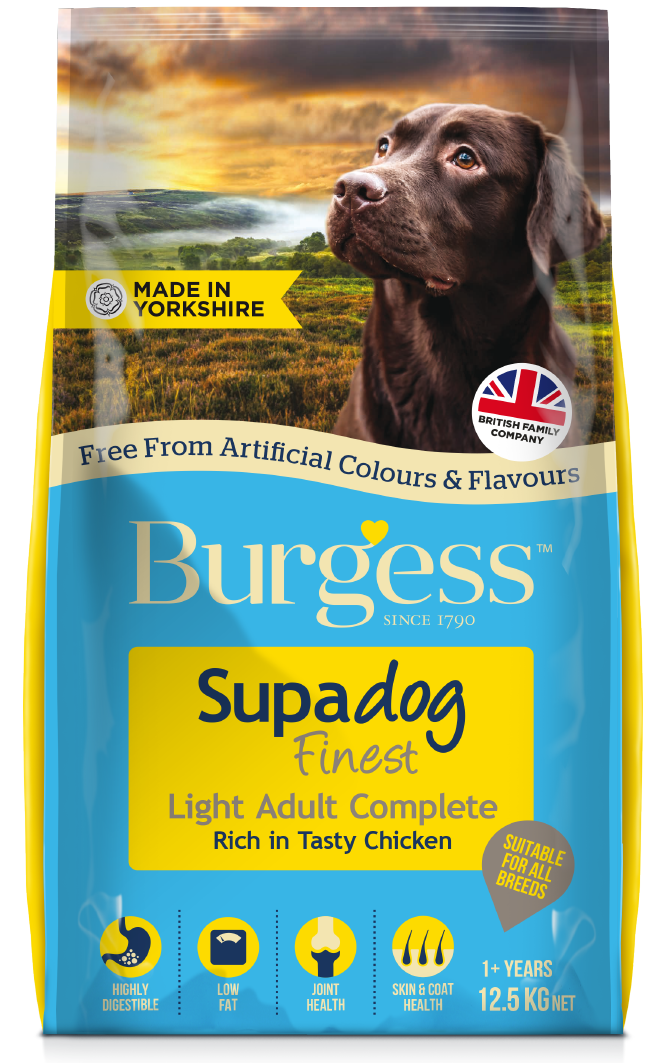 Burgess Adult Dog Light Chicken 12.5kg