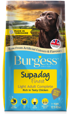 Burgess Adult Dog Light Chicken 12.5kg