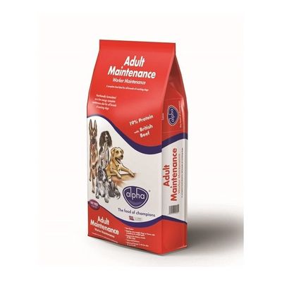 Alpha Worker Maintenance Dog Food 15kg