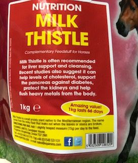 Equimins Milk Thistle 1Kg Eco