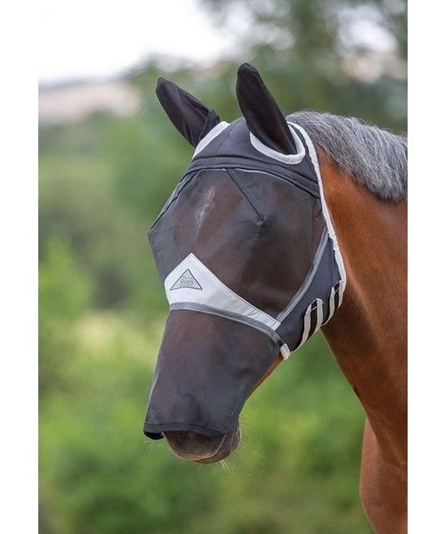 Fly Mask Full Face With Nose Ext