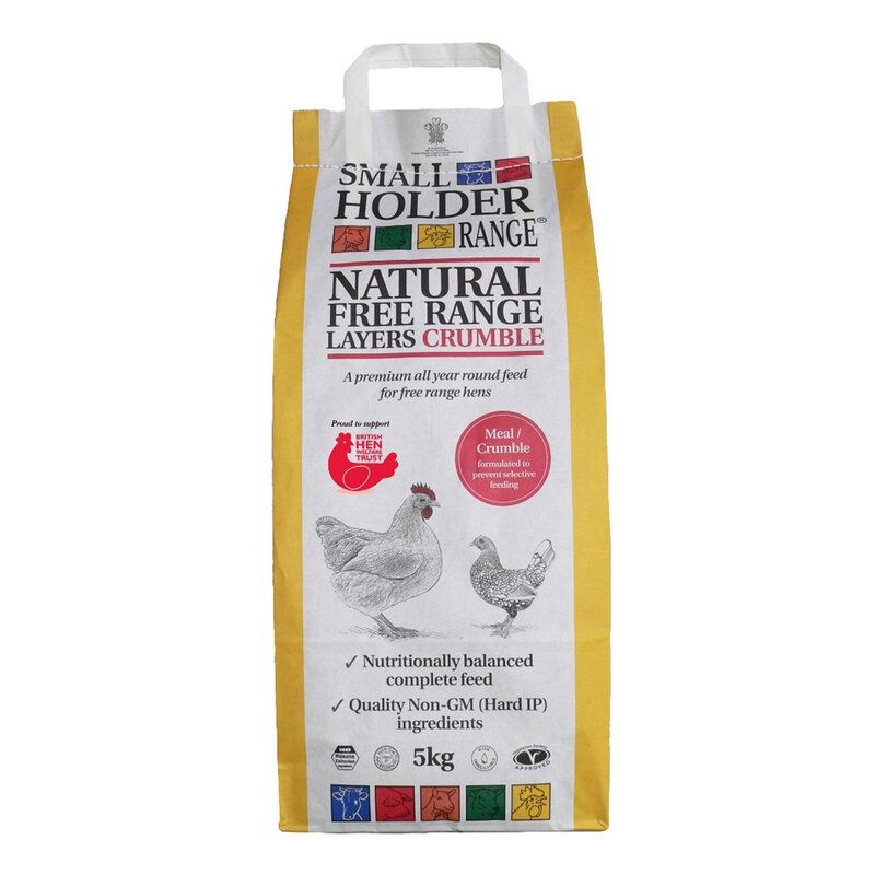 Allen &amp; Page Small Holder Range Natural Free Range Layers Crumble 5kg