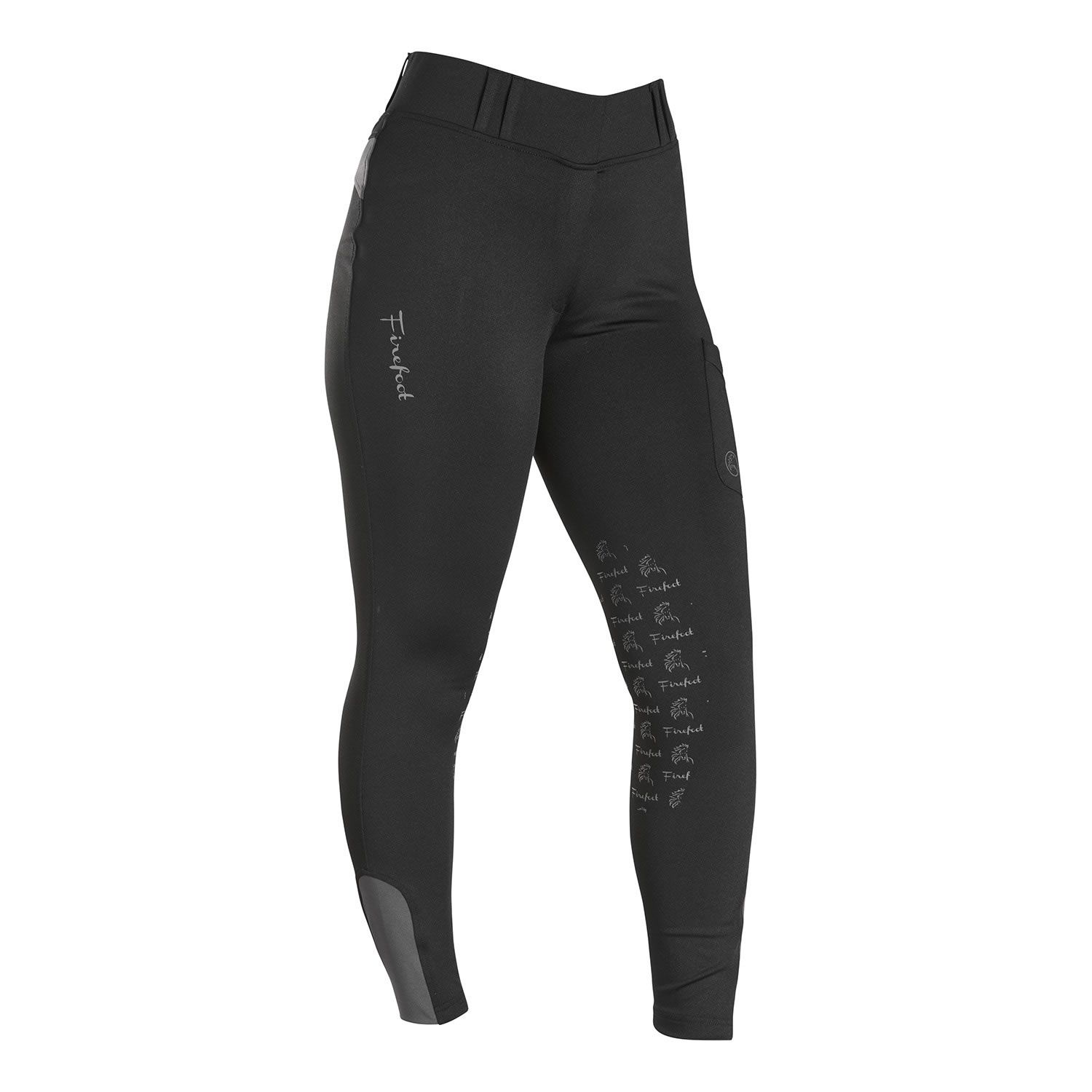 FireFoot Basic Breeches Black/Grey