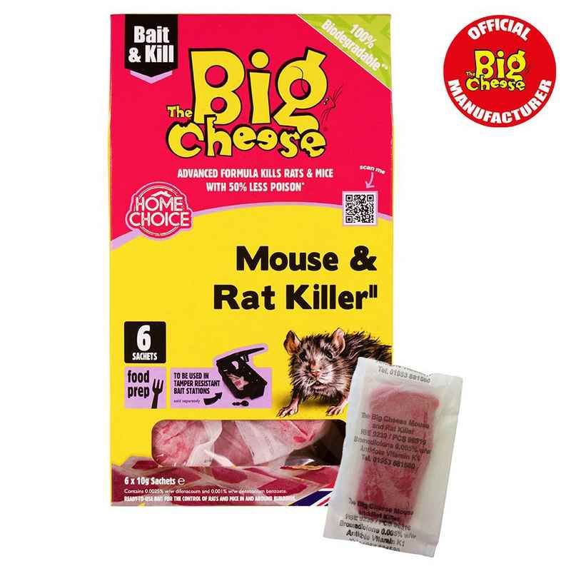 Big Cheese Mouse &amp; Rat Killer Pasta 6 x 10g