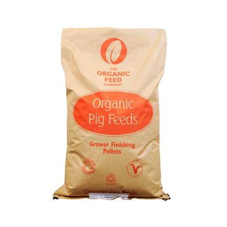Allen &amp; Page Organic Pig Grower Finisher Pellets 20kg