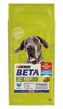 Beta Adult Large Breed - Turkey 14kg