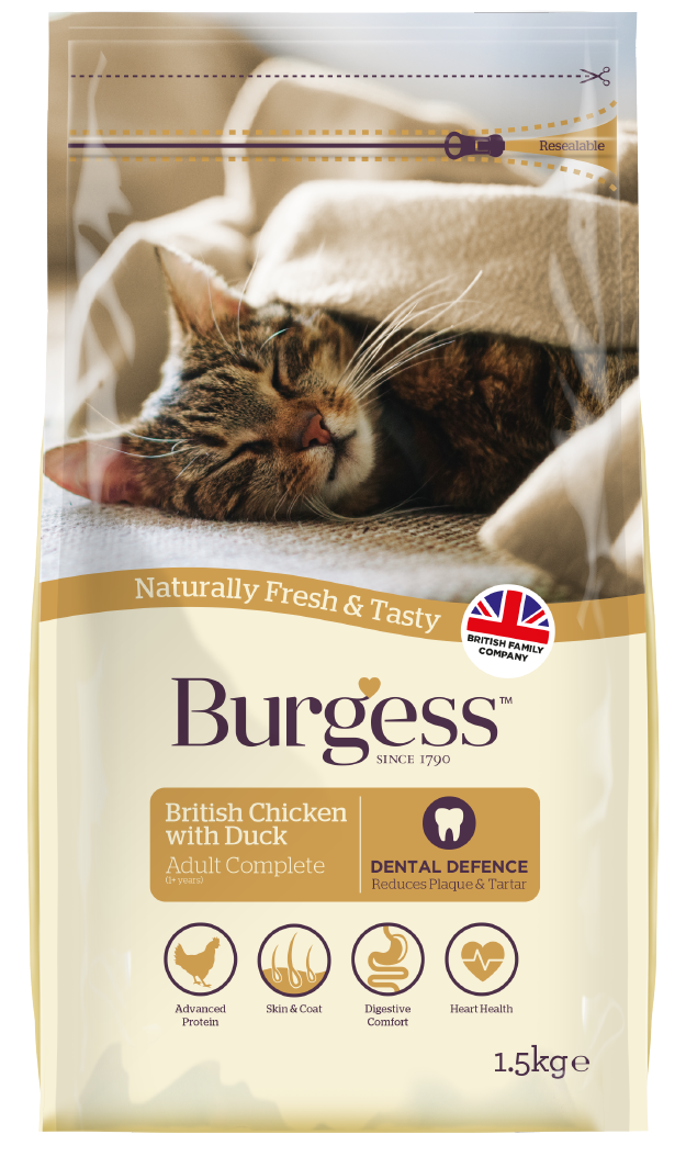 Burgess Adult Cat Chicken &amp; Duck