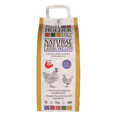 Allen &amp; Page Small Holder Range Natural Free Range Layers Pellets 5kg