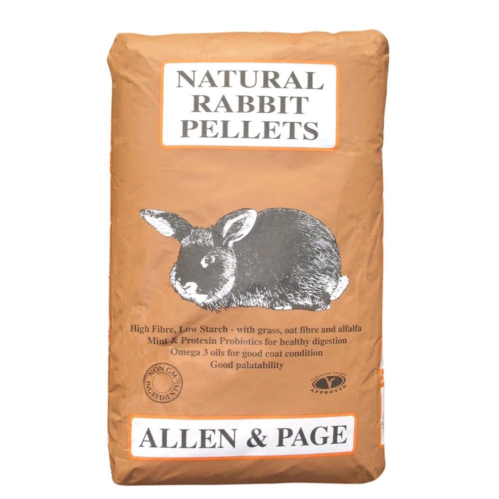 Allen &amp; Page Natural Rabbit Pellets 20kg