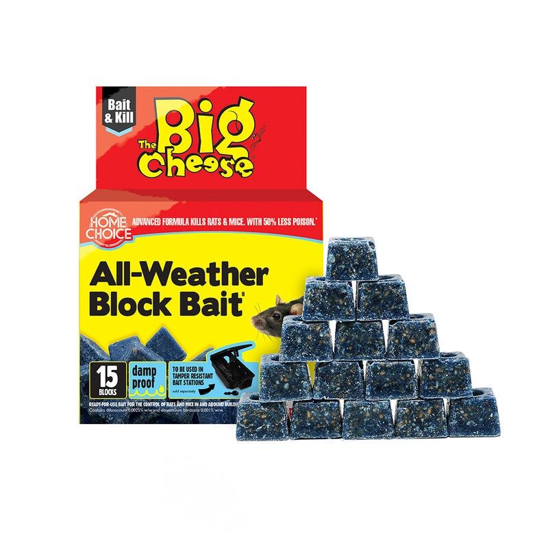 Big Cheese All Weather Bait Blocks 15 x 10g