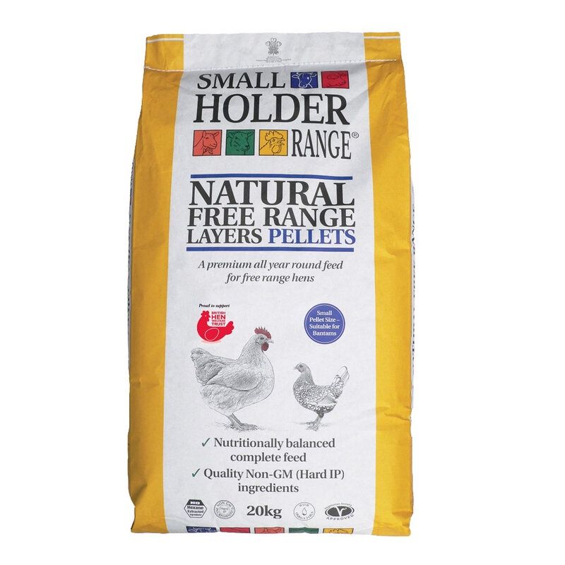 Allen &amp; Page Small Holder Range Natural Free Range Layers Pellets 20kg