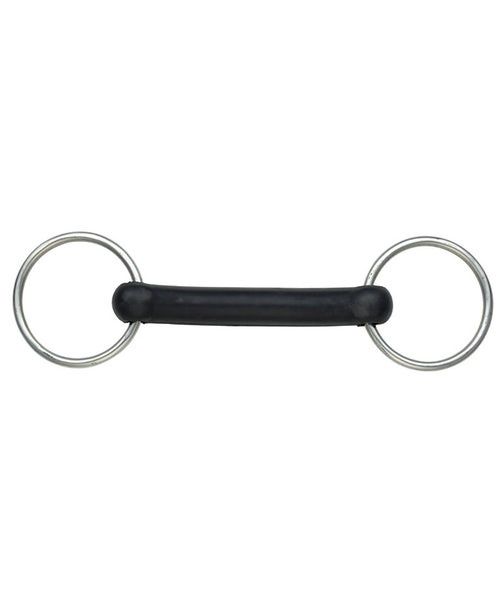In Hand Rubber Snaffle