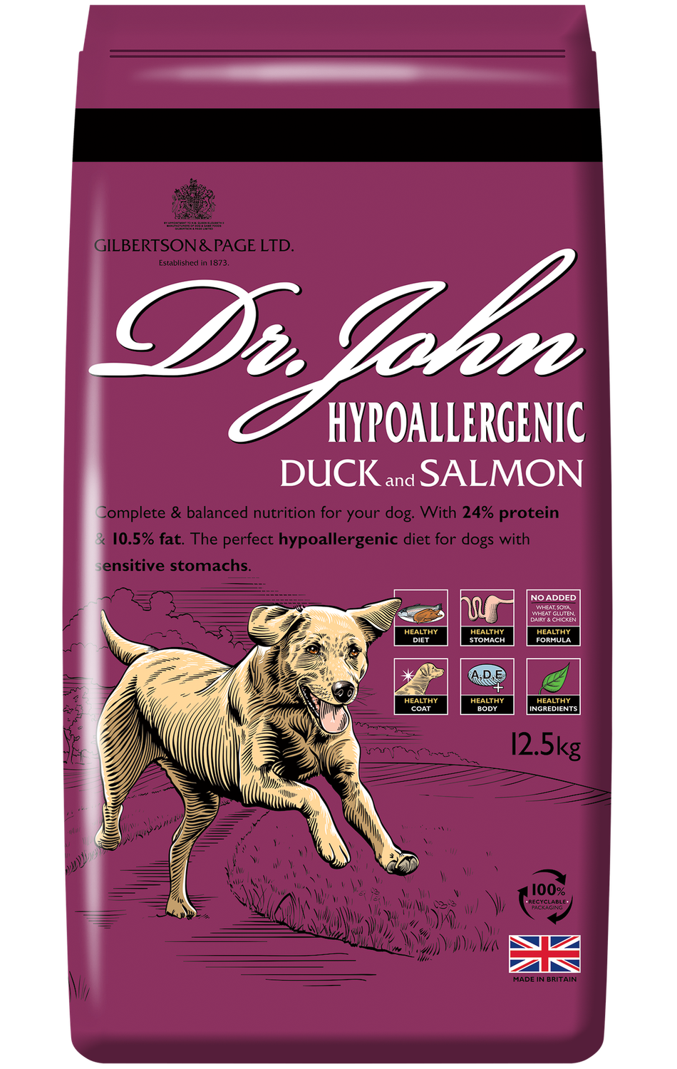 Dr John HypoallergenicDuck &amp; Salmon 12.5kg