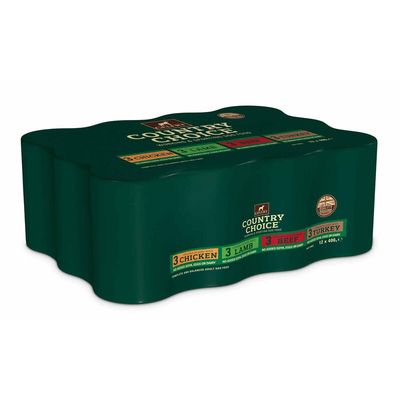 Gelert Country Choice Variety in Jelly Dog Food 12 x 400g