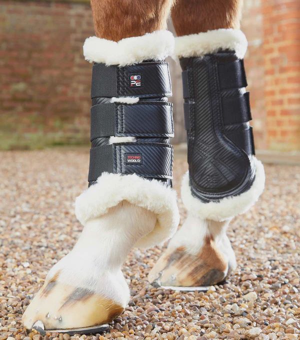 Premier Equine Techno Wool Brush Boots