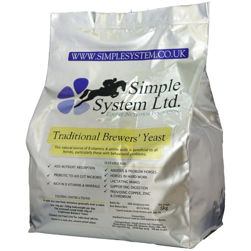 Simple System Traditional Brewers Yeast 5kg (special order item can take 10-14 days)