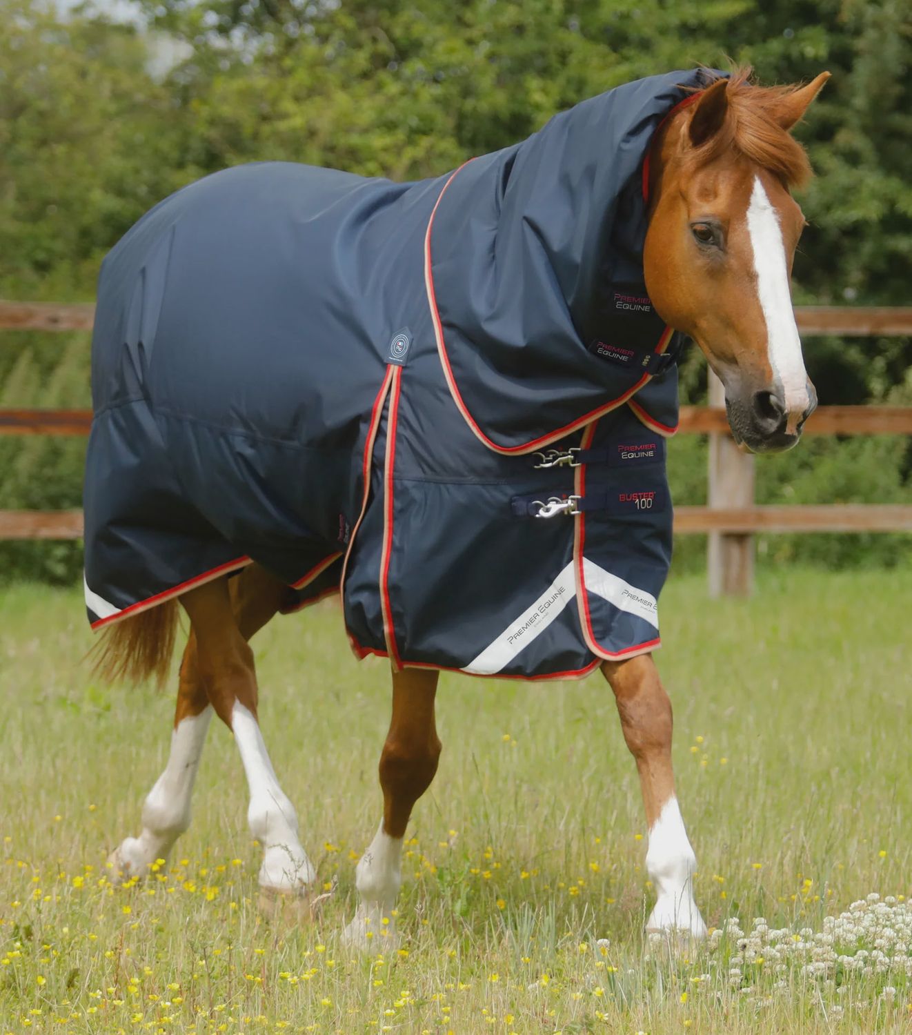 PE Buster 100g T/o rug with Snug Fit Neck Cover