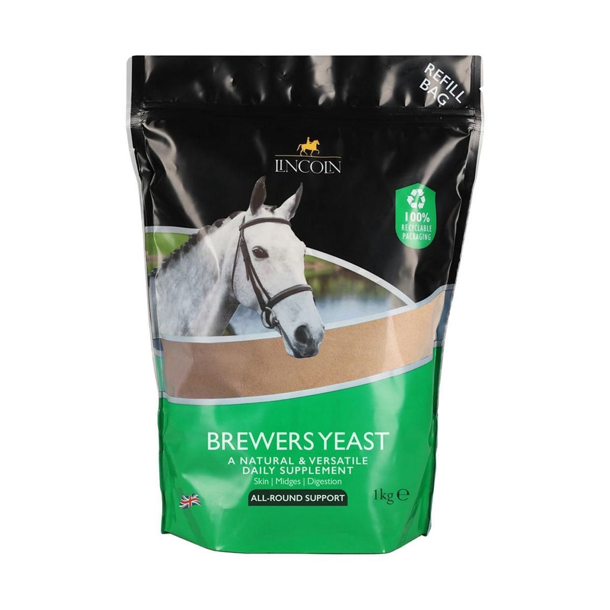 Lincoln Brewers Yeast 1kg refill Pouch