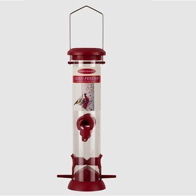 J&amp;J Premium Plastic Seed Feeder - Large